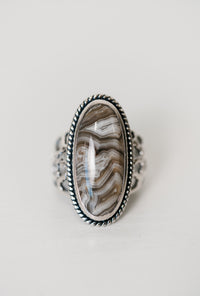 Ramos Ring | Crazy Lace Agate