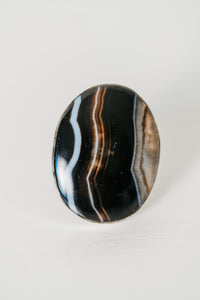 Downtown Ring | Banded Agate