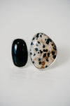 Randy Ring | Dalmatian Jasper + Black Onyx