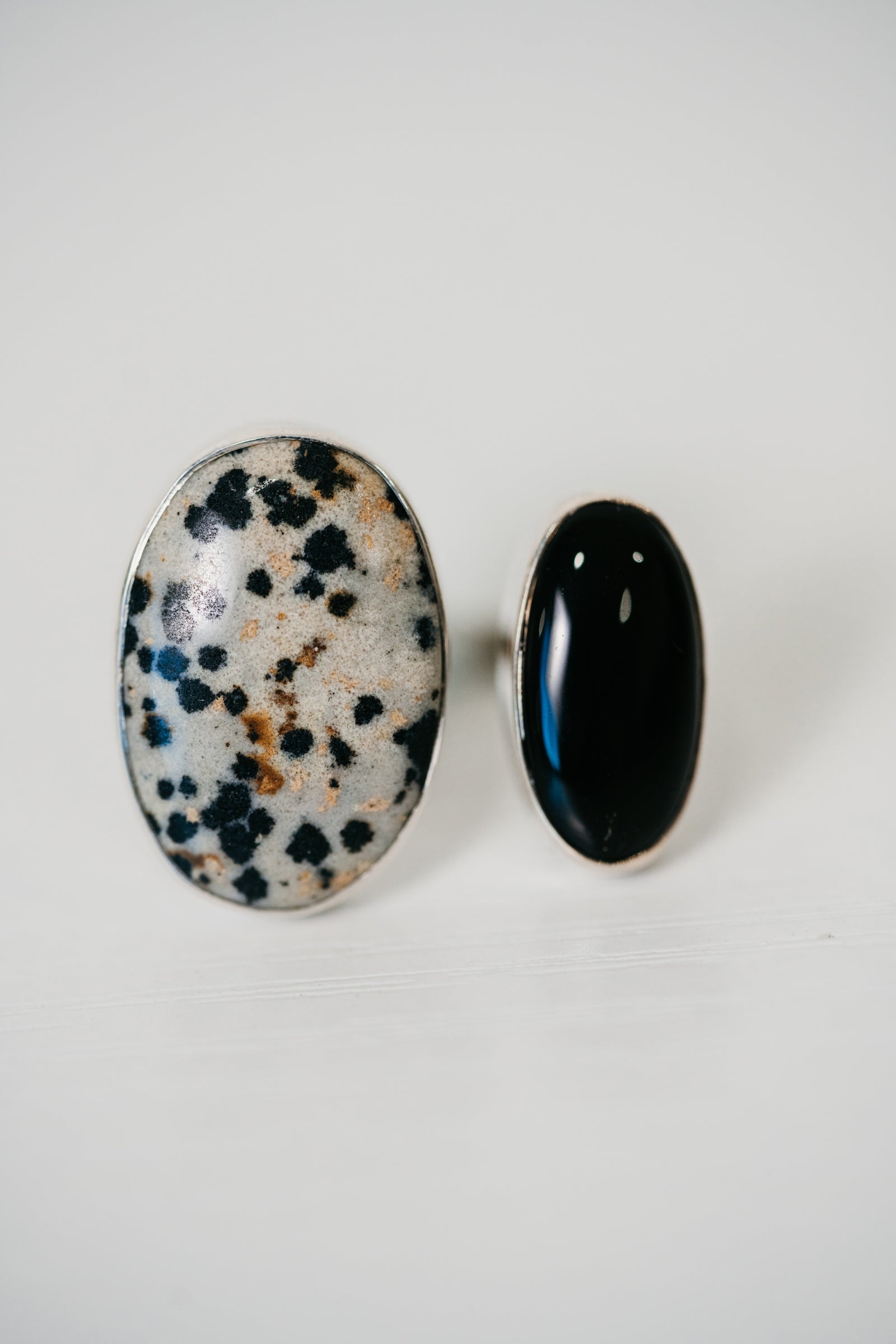 Randy Ring | Dalmatian Jasper + Black Onyx