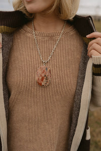 Lavinia Necklace | Red Jasper