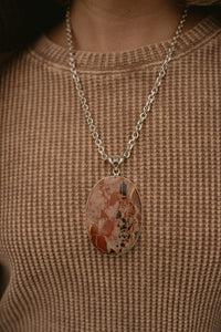 Lavinia Necklace | Red Jasper