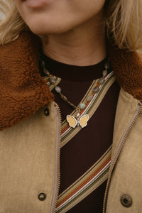 Phoebis Necklace + Earring Set
