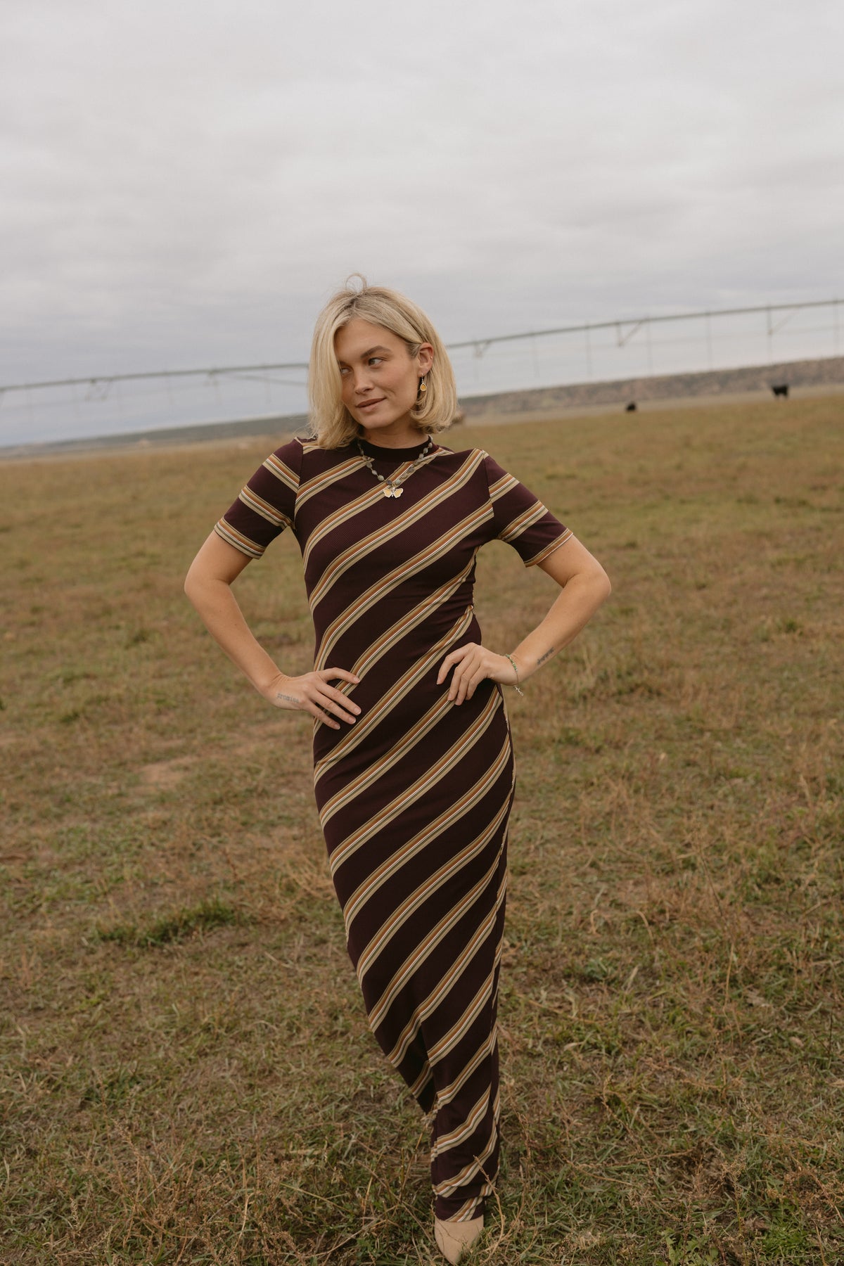 Bon Bon Striped Dress