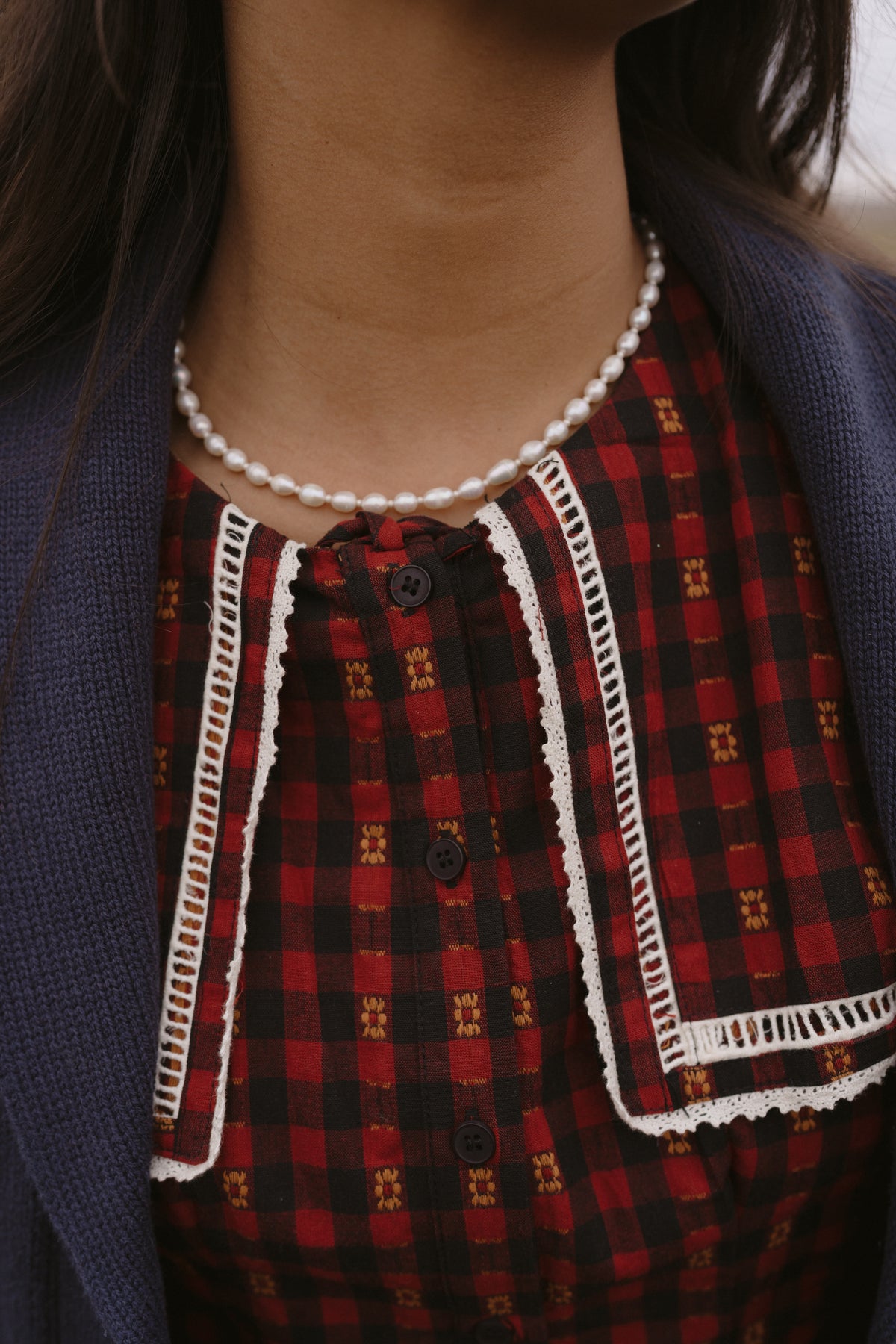 Gatsby Pearl Necklace