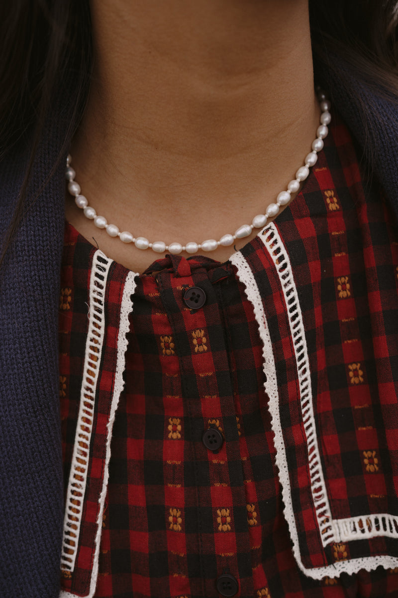 Gatsby Pearl Necklace
