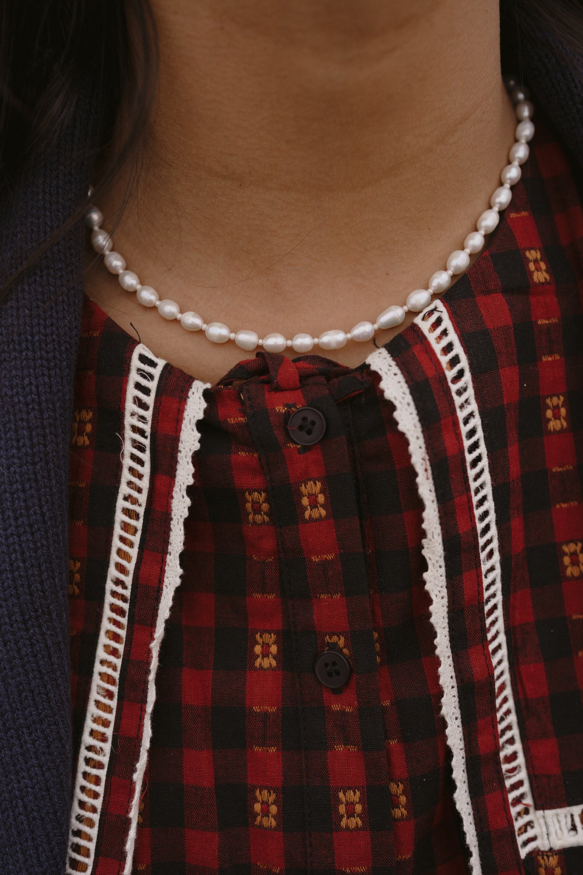 Gatsby Pearl Necklace