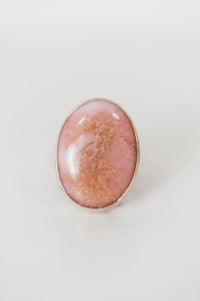 Amor Ring | Pink Opal