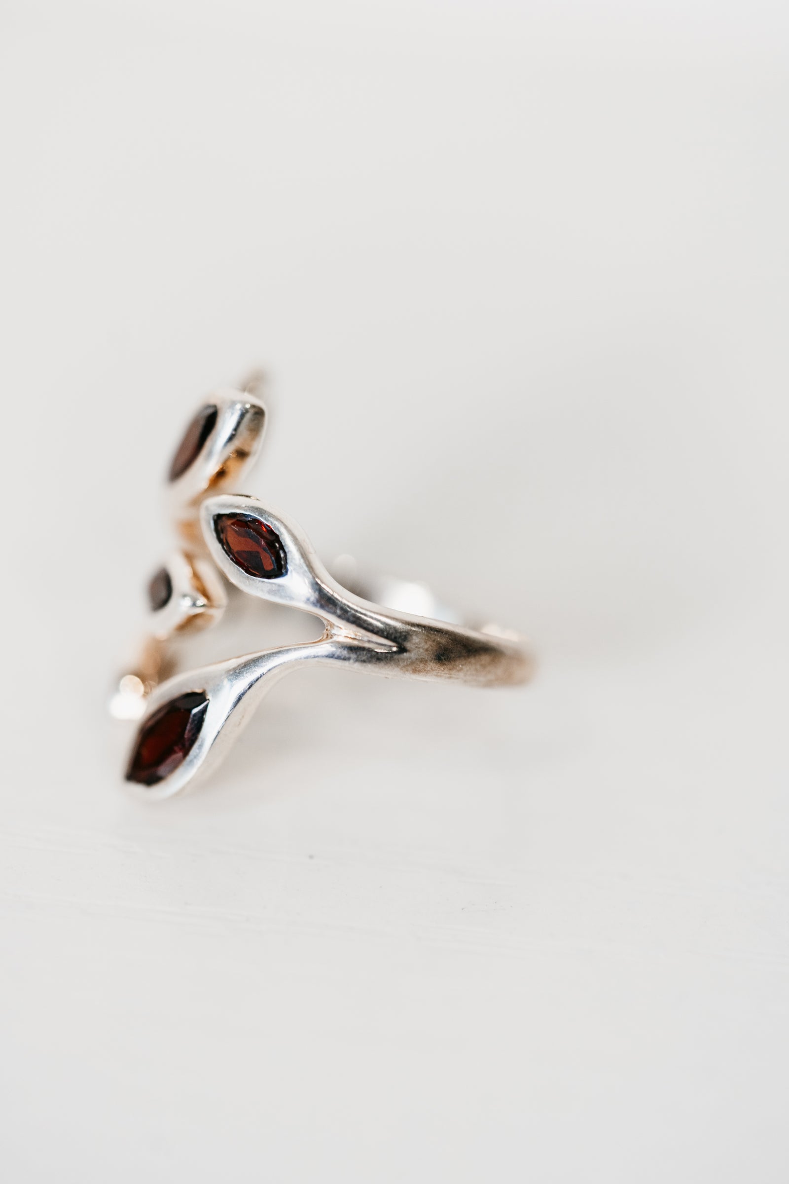 Blythe Ring | Red Garnet