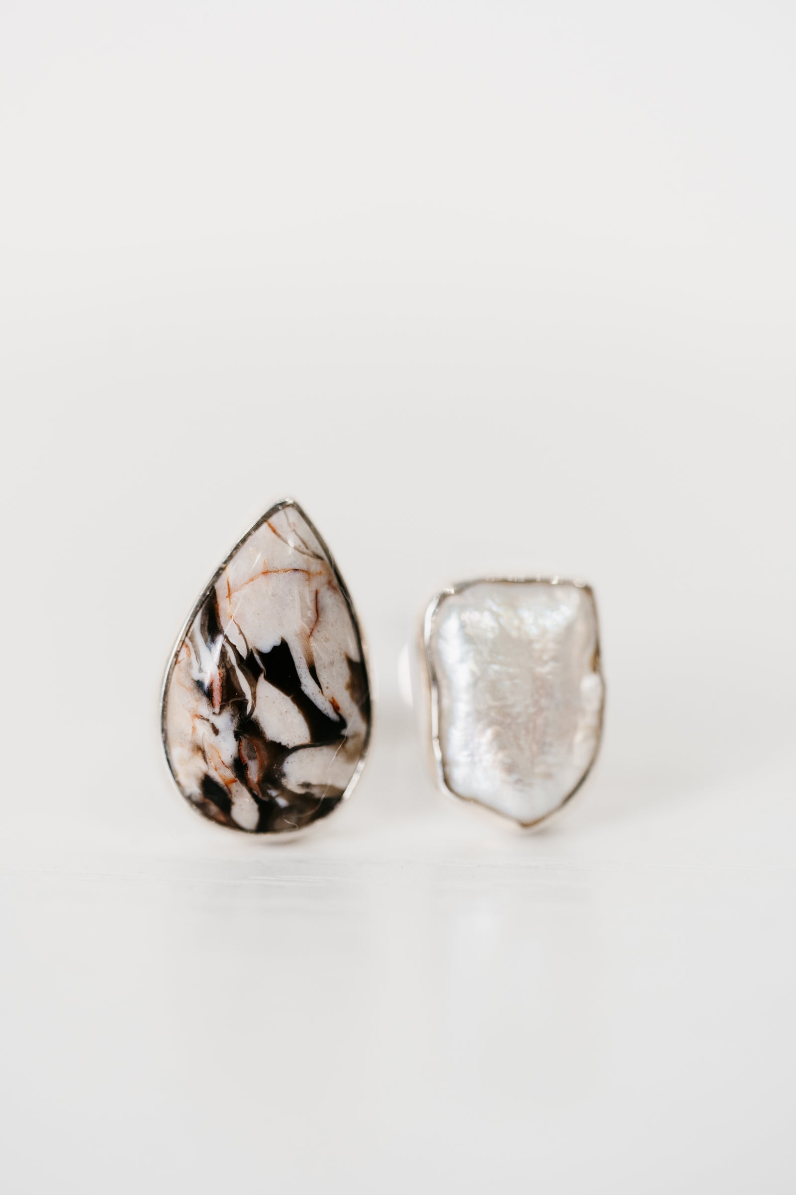 Randy Ring | Peanutwood Jasper + Pearl