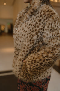 Spotted Fur Jacket