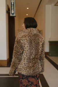 Spotted Fur Jacket