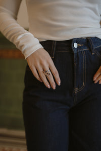 Blythe Ring | Red Garnet
