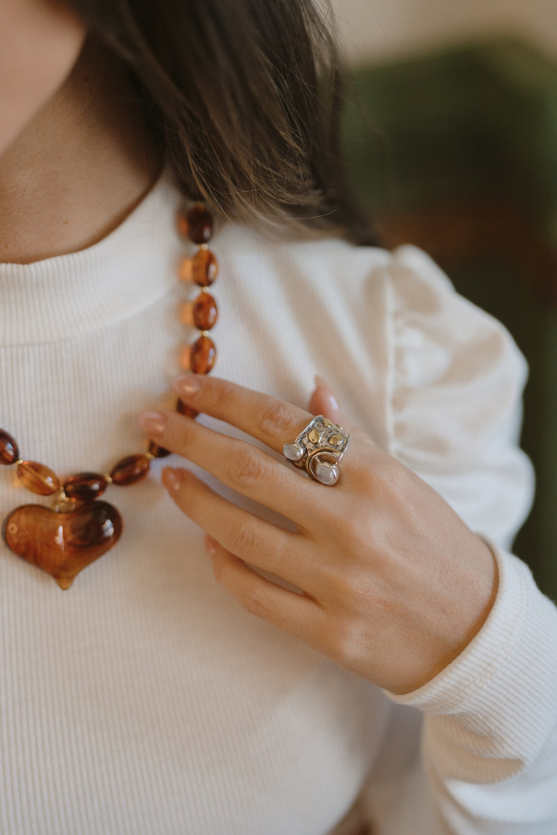 Romeo Ring | Moonstone