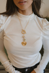 Be Mine Necklace | White