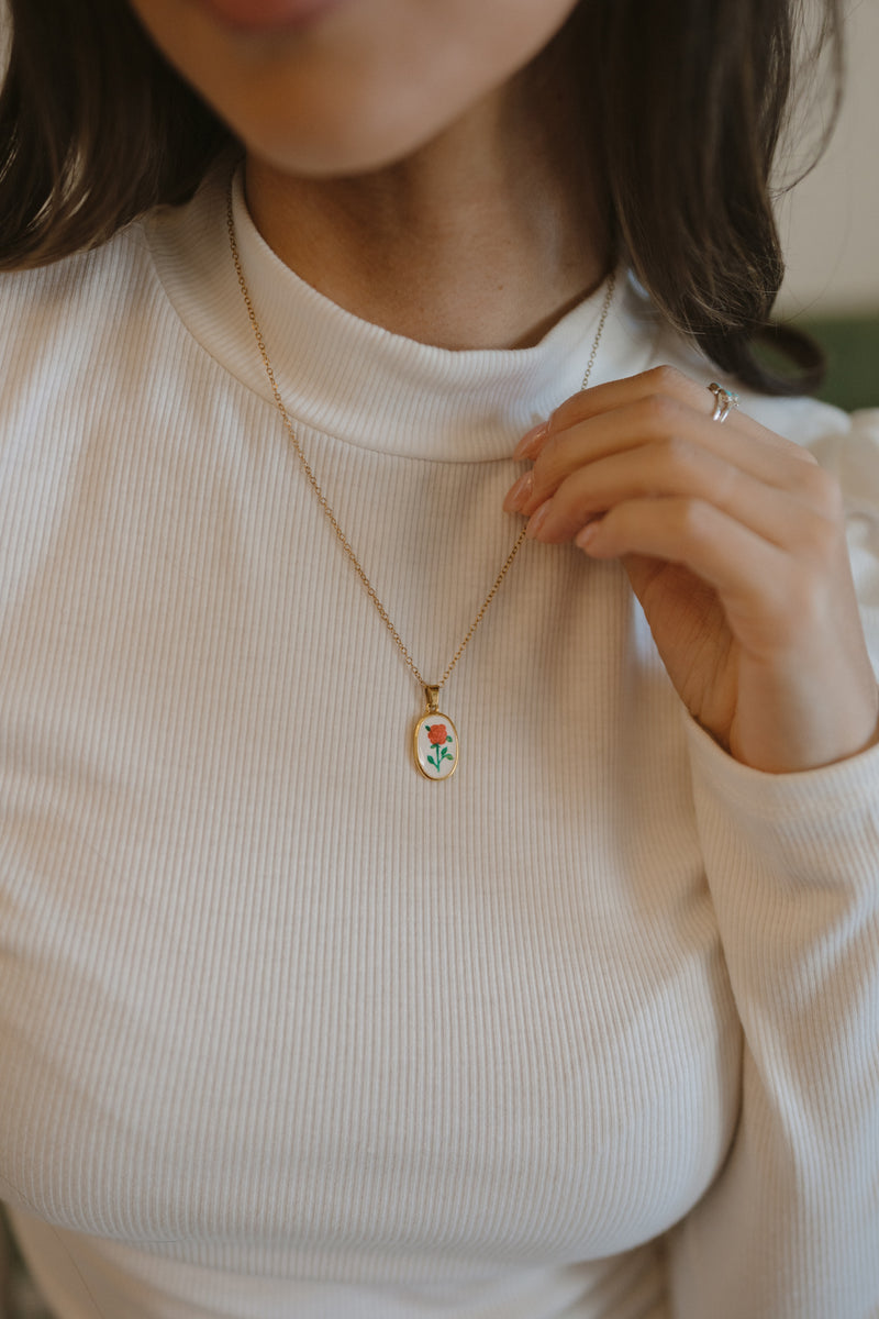 Rose + Thorn Necklace - FINAL SALE