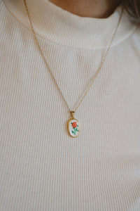 Rose + Thorn Necklace