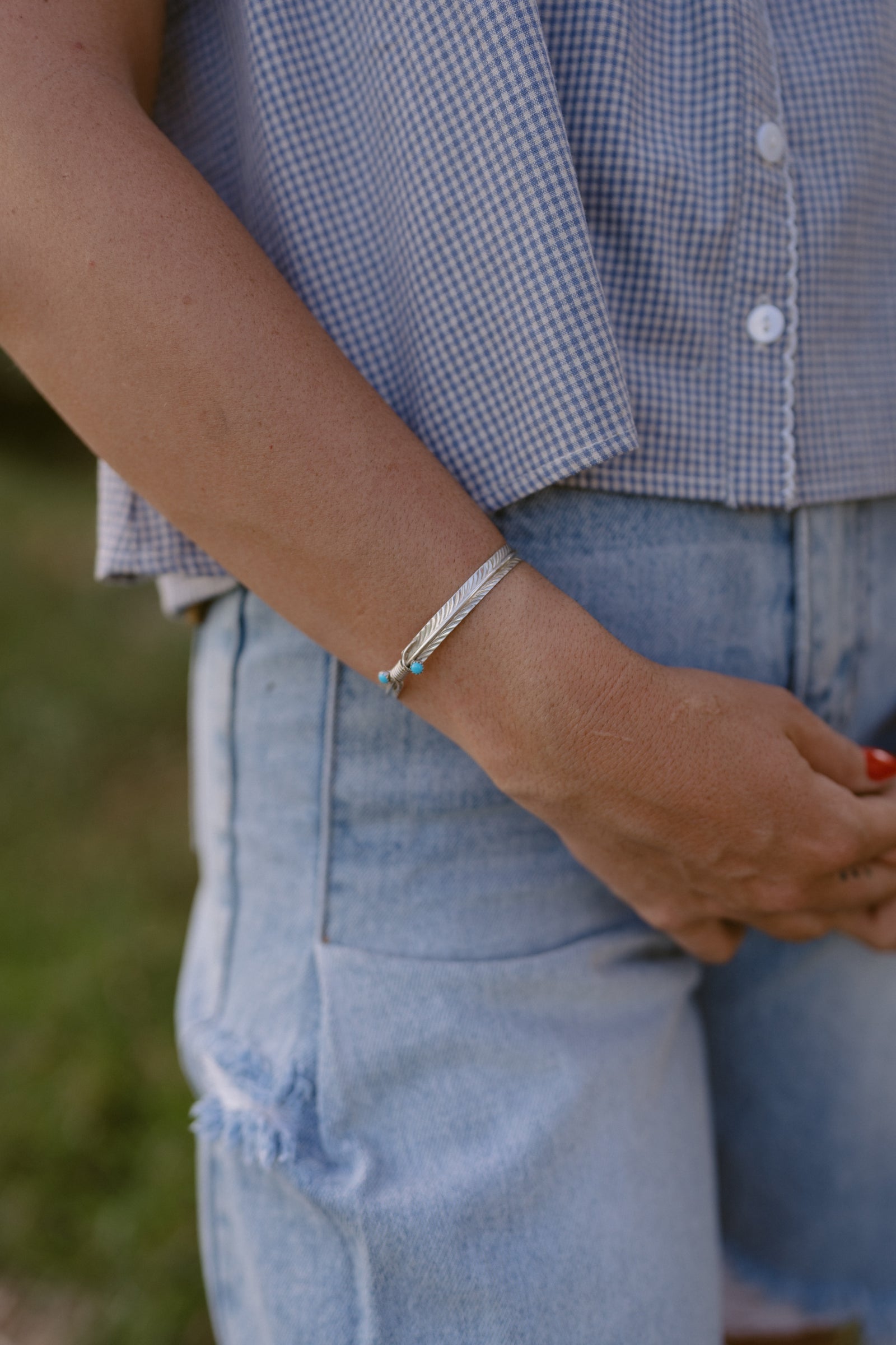 Little Feather Cuff