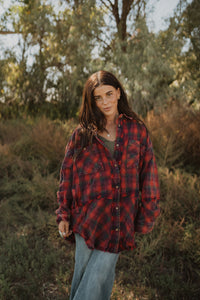 Alani Plaid Shacket
