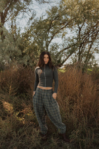 Mariel Plaid Pants