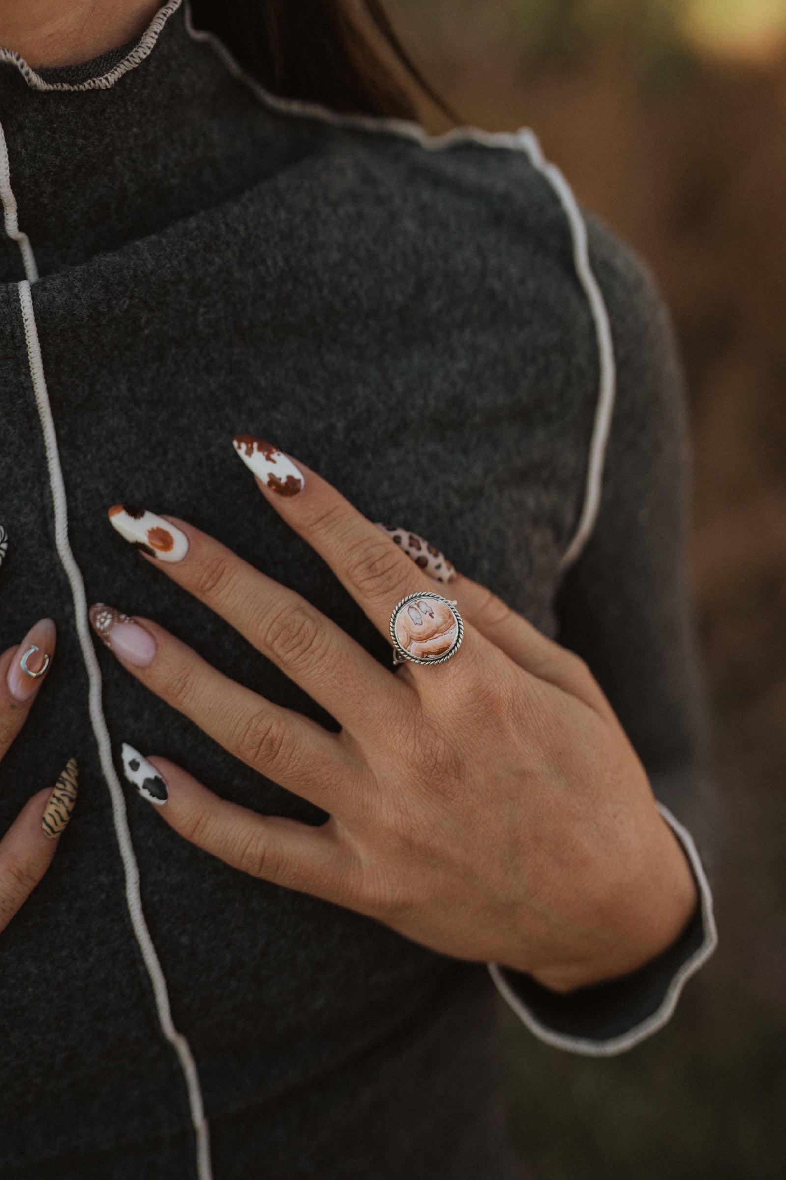 Amaris Ring | Rosetta Jasper