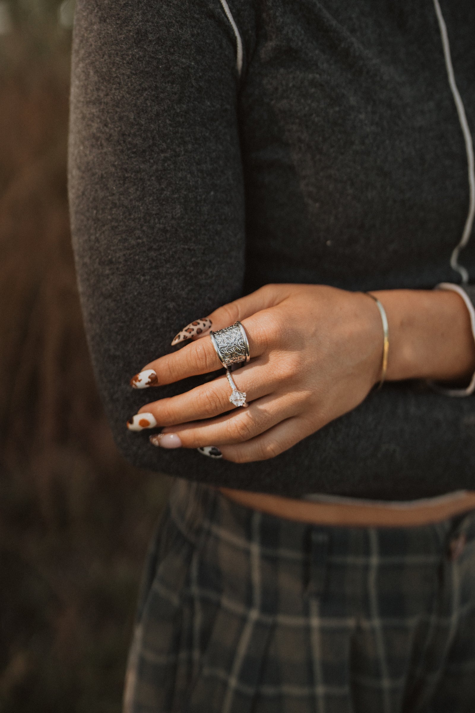 Lanchester Ring | Rough Quartz