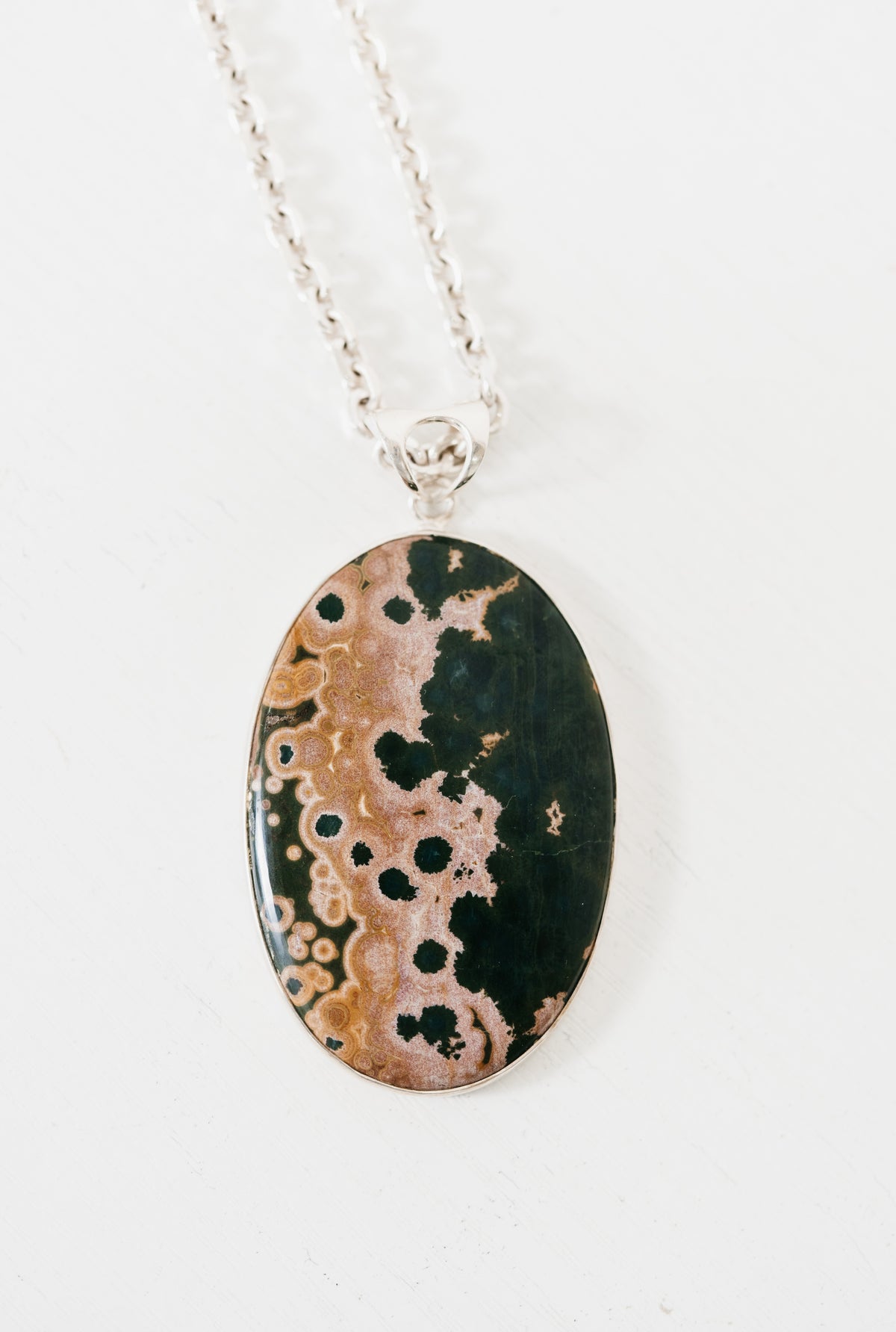 Lavinia Necklace | Ocean Jasper