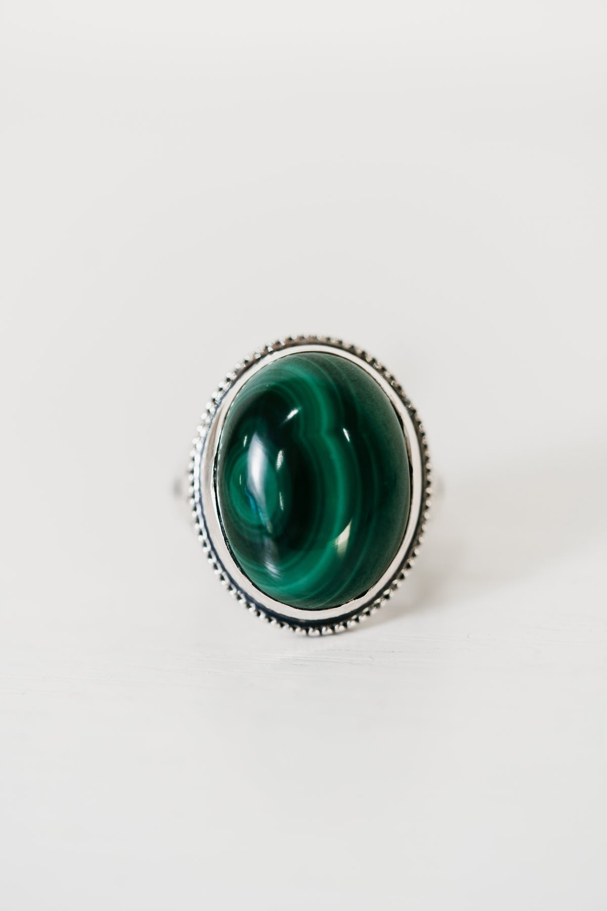 Zayabell Ring | Malachite