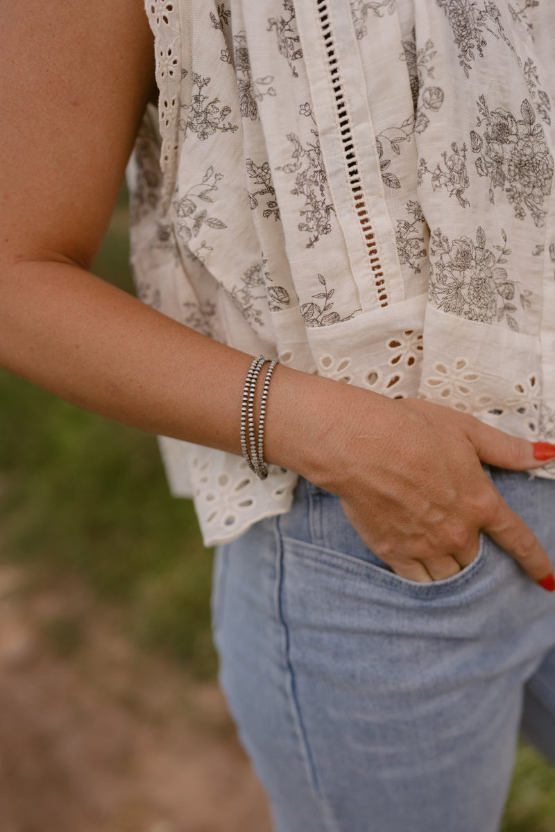 Myla Bracelet | Triple Strand | 1 mm