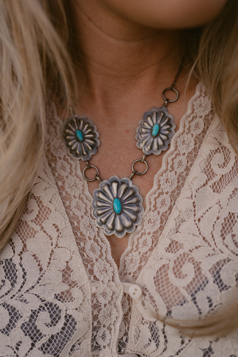Small Concho Necklace