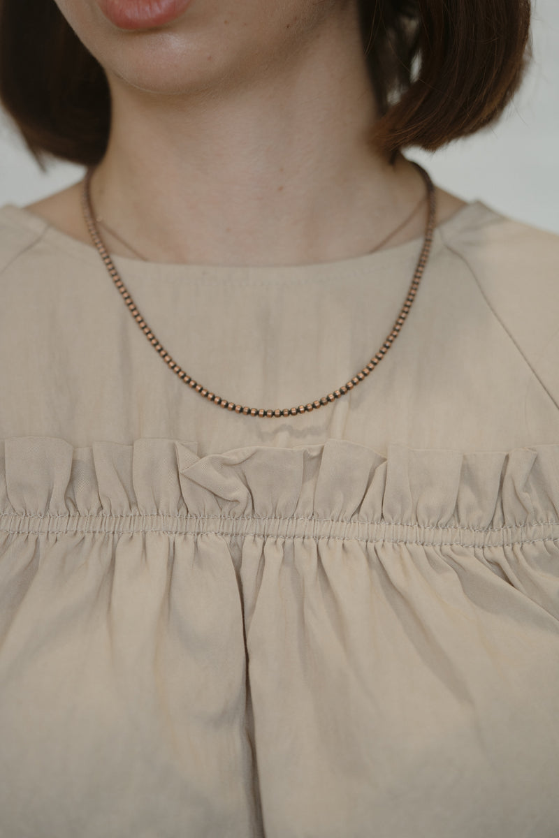 Short Copper Myla Necklace