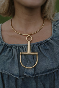 Cavalier Bit Necklace