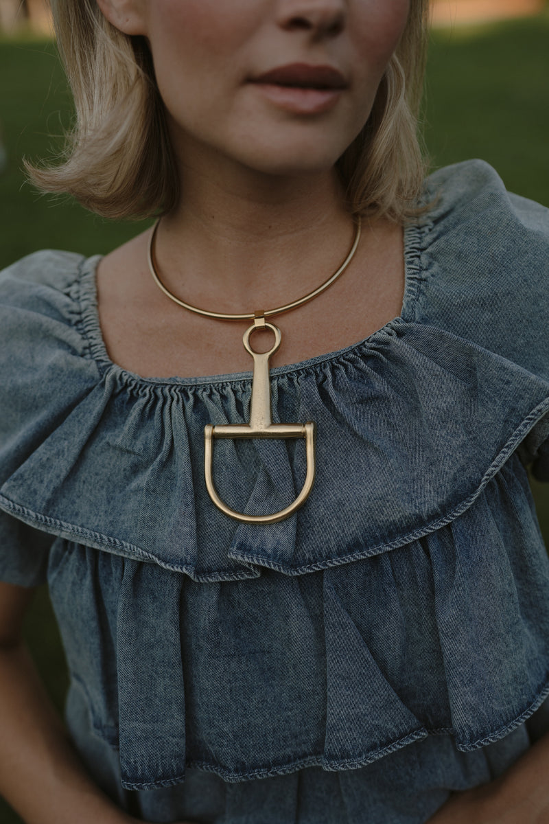 Cavalier Bit Necklace