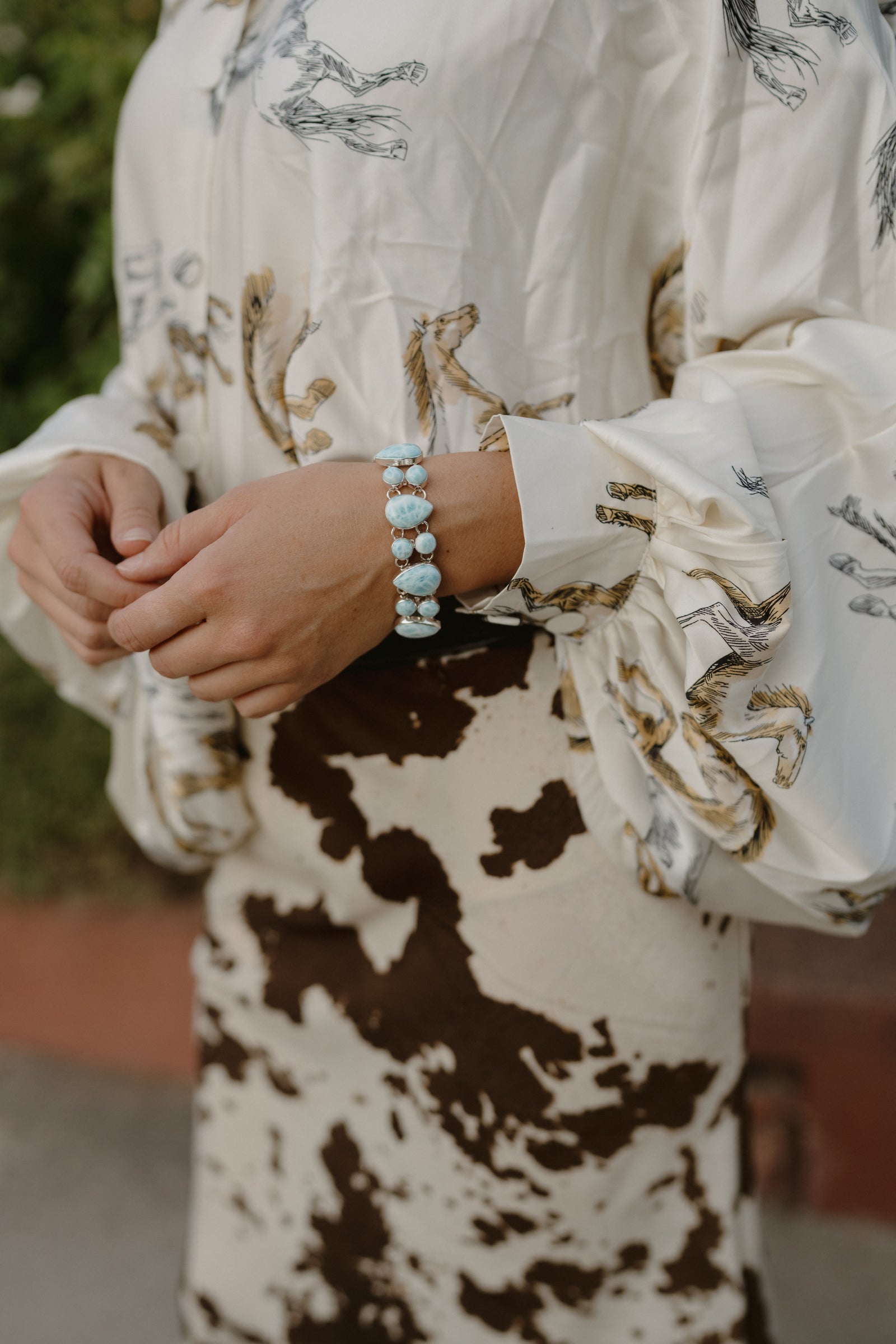 Jossie Bracelet | Larimar