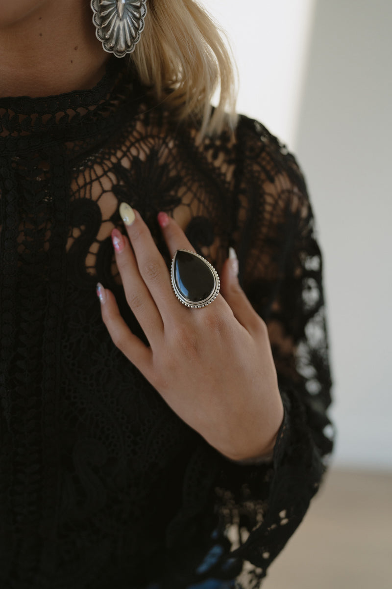 Betsy Ring | Black Onyx