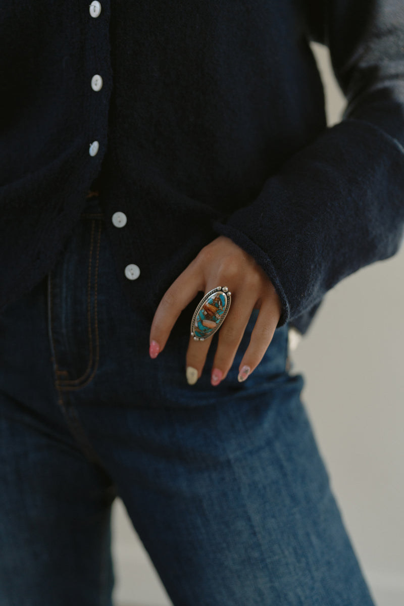 Carlisa Ring | Spiny Turquoise