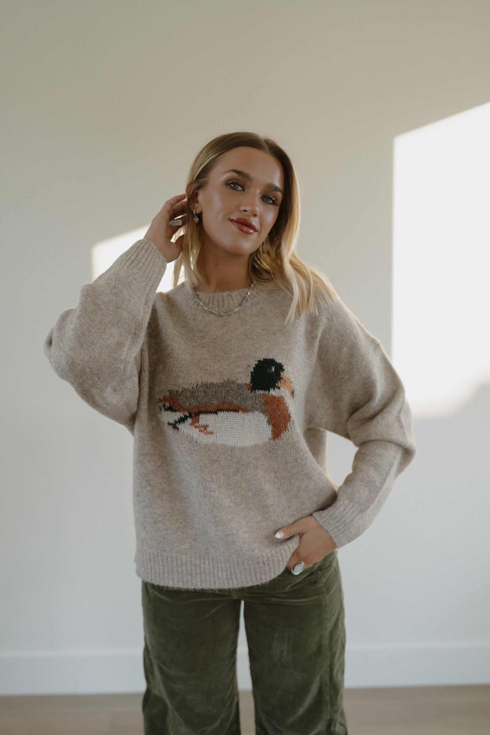 Duck Knit Sweater