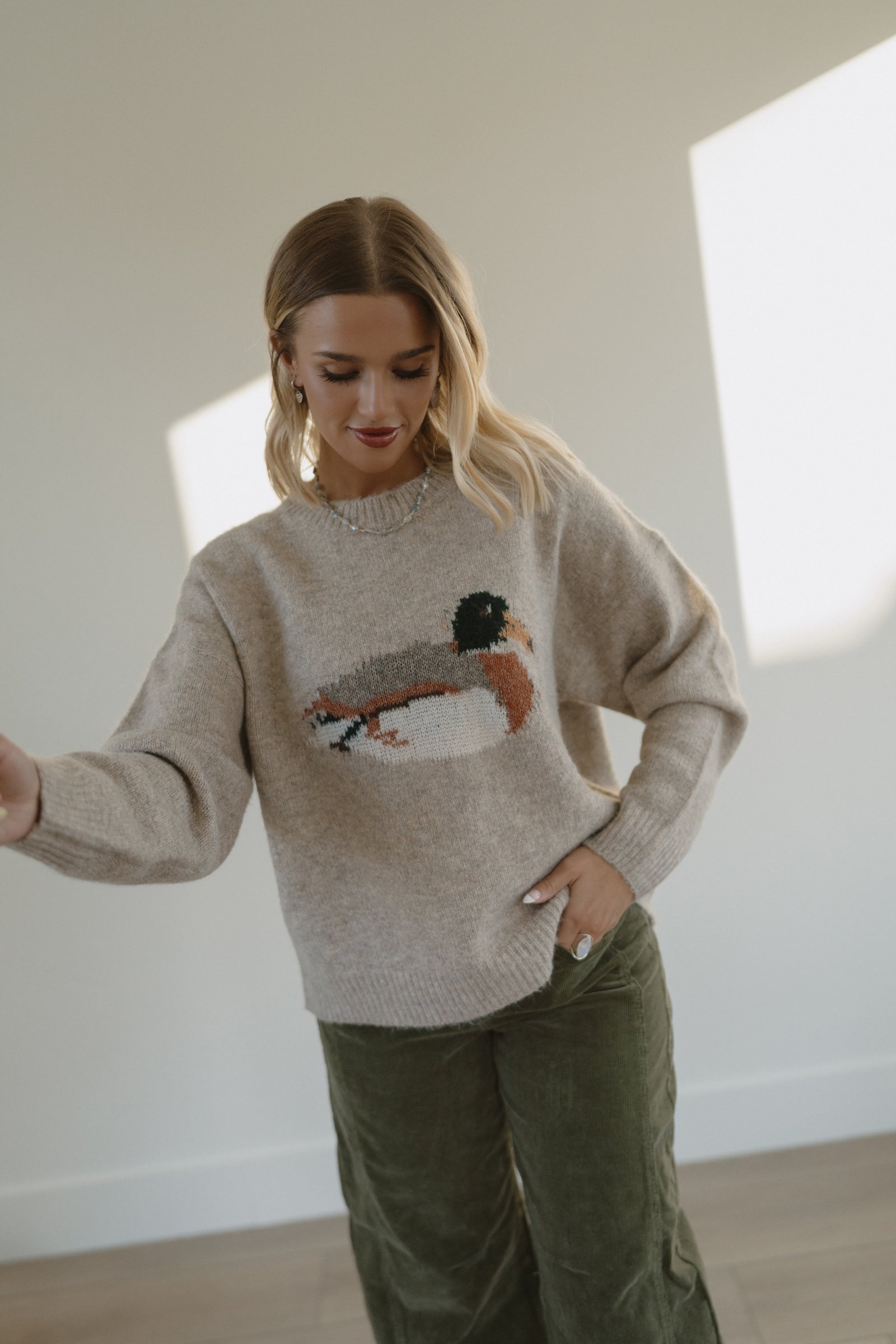 Duck Knit Sweater