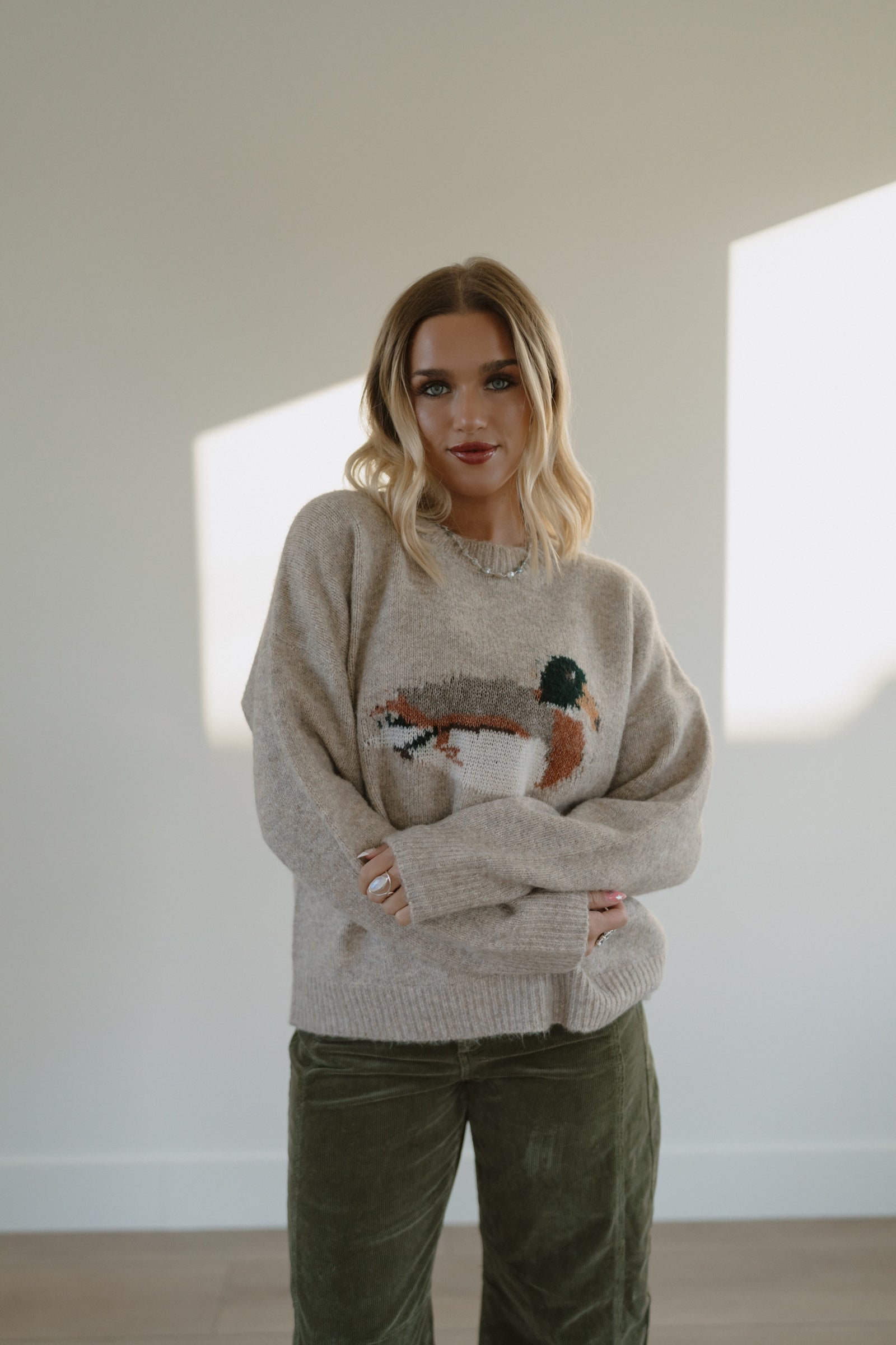 Duck Knit Sweater