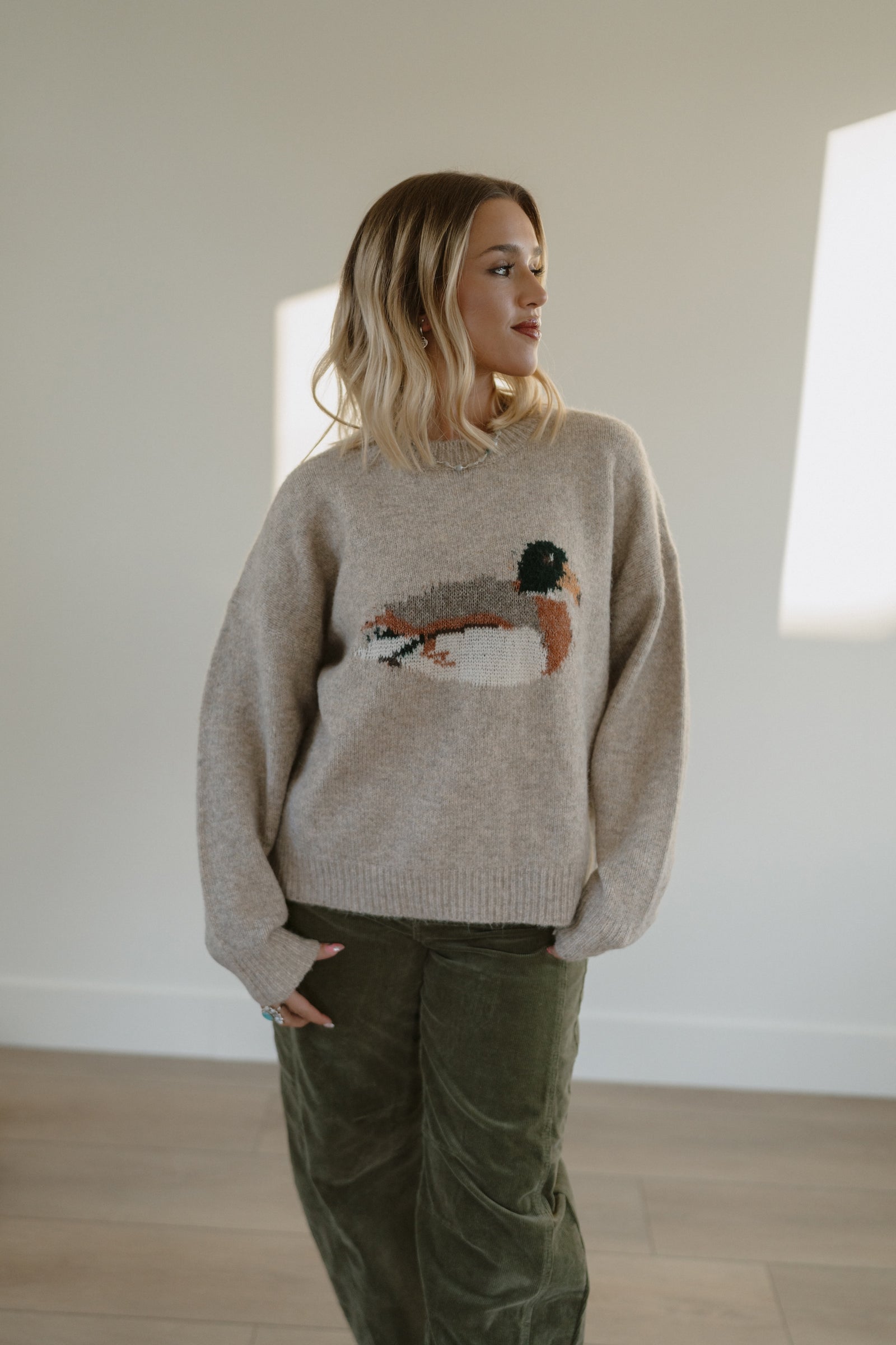 Duck Knit Sweater