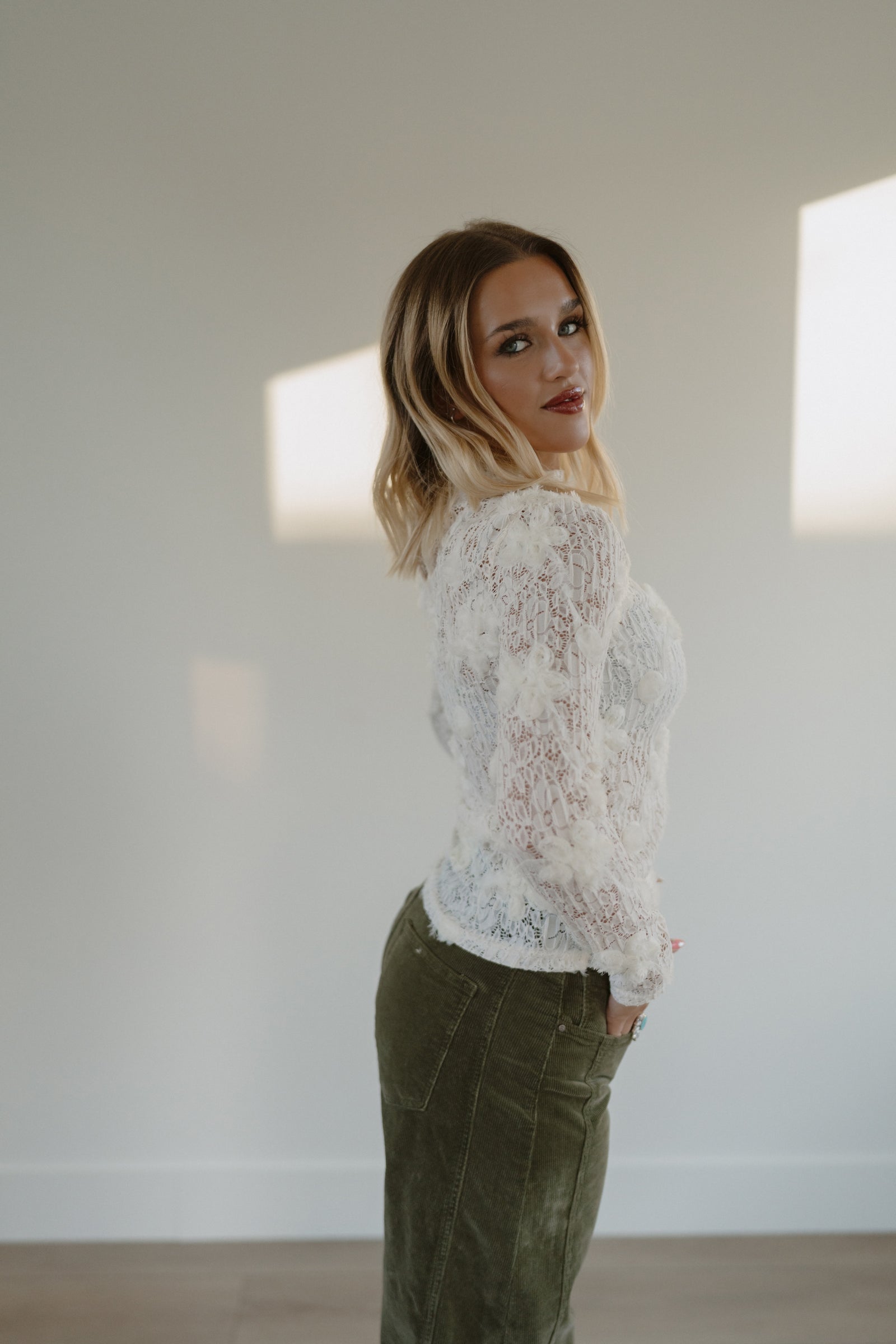 Felicia Lace Top
