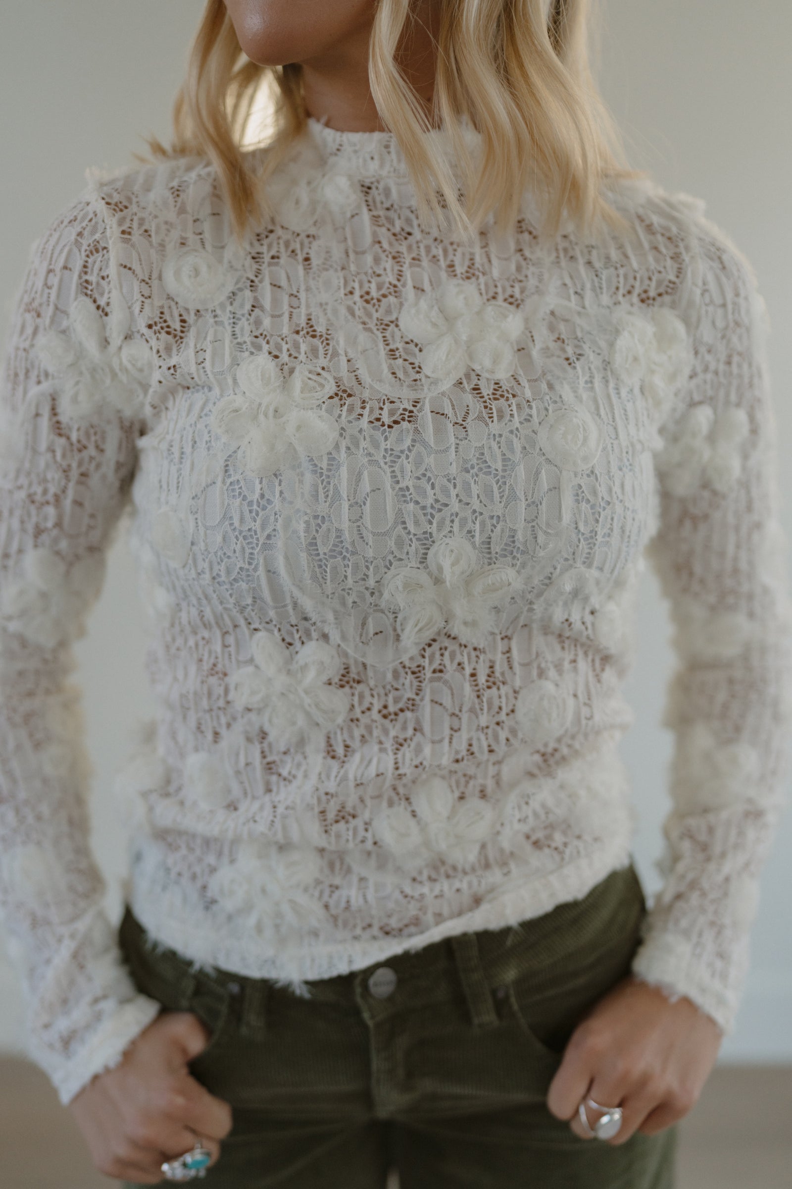 Felicia Lace Top
