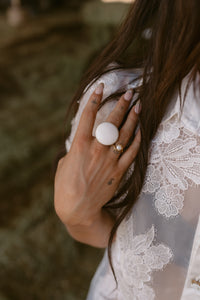 Asha Ring | Pearl