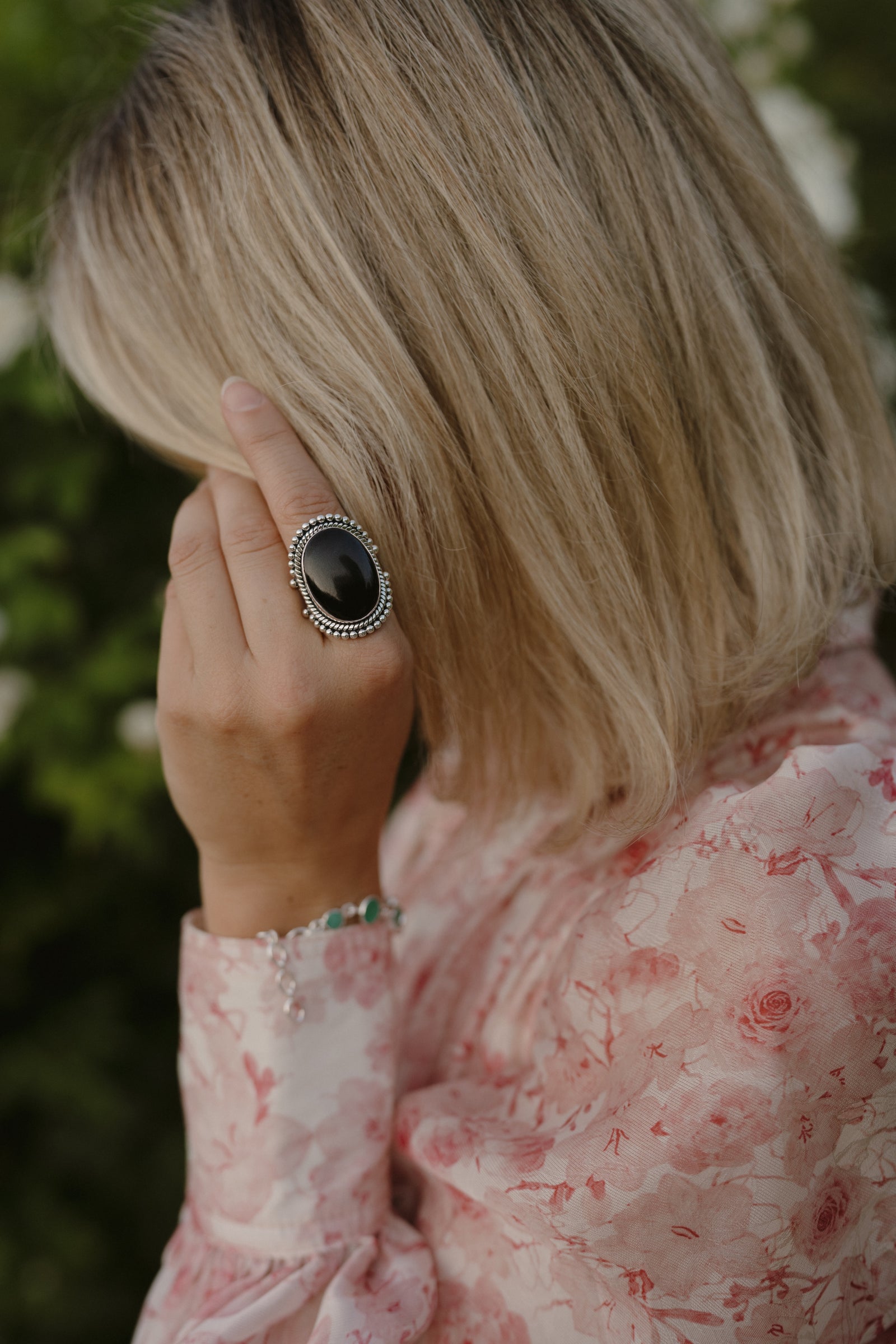 Evelina Ring | Black Onyx