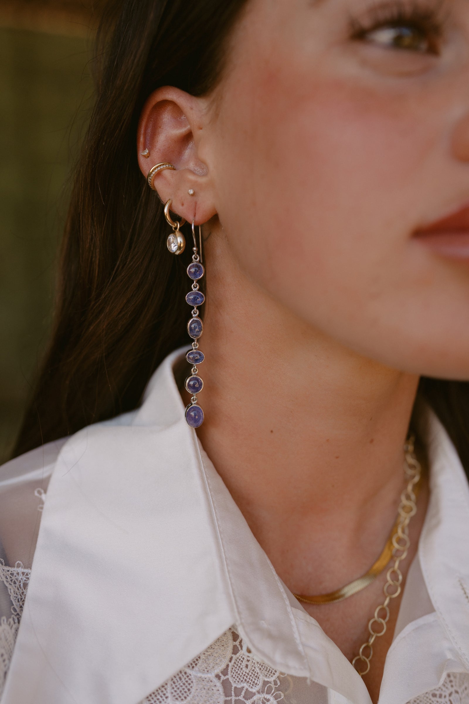 France Earrings | Tanzanite