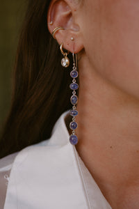 France Earrings | Tanzanite