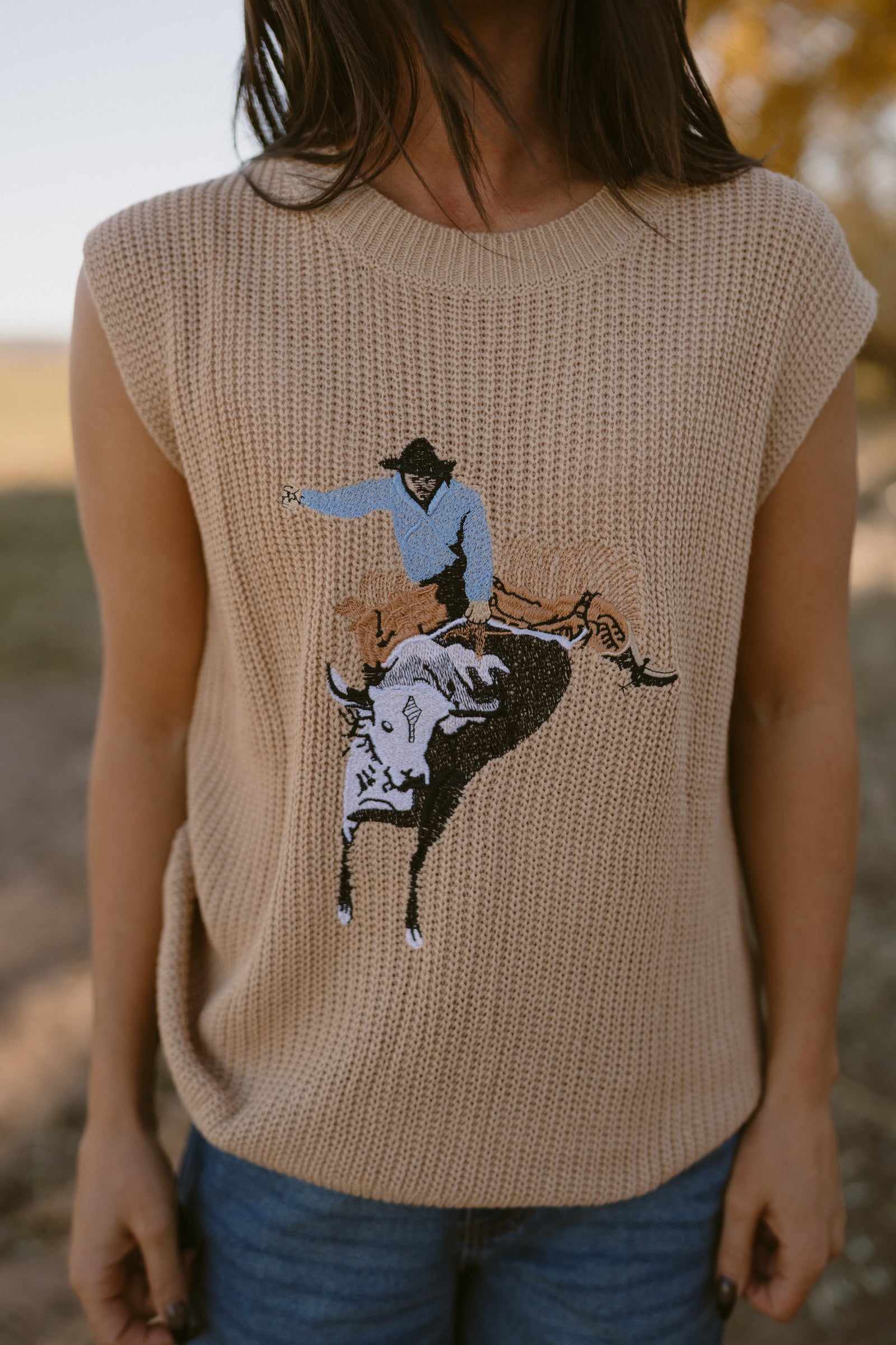 Bucking Bull Sweater