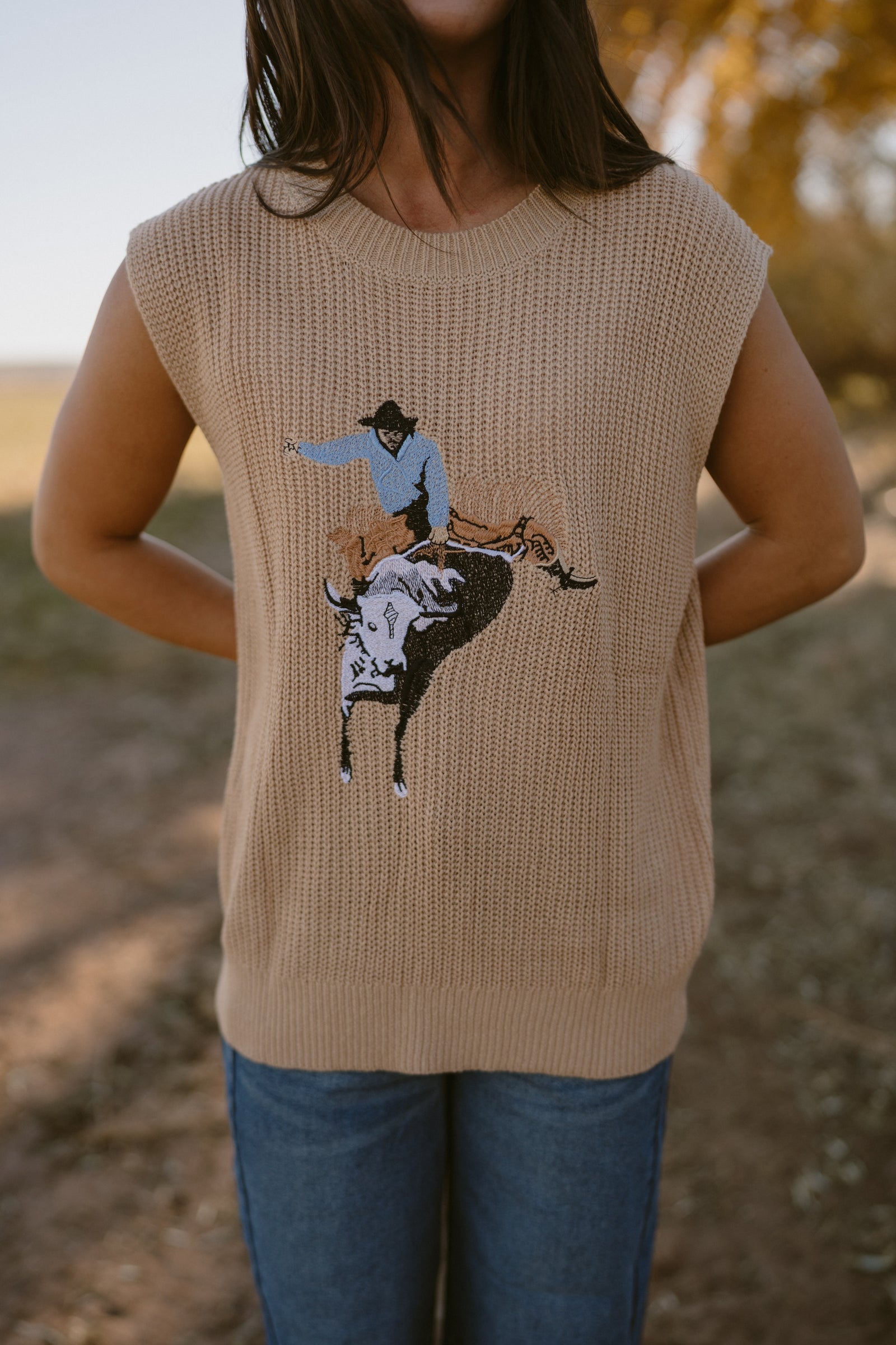 Bucking Bull Sweater