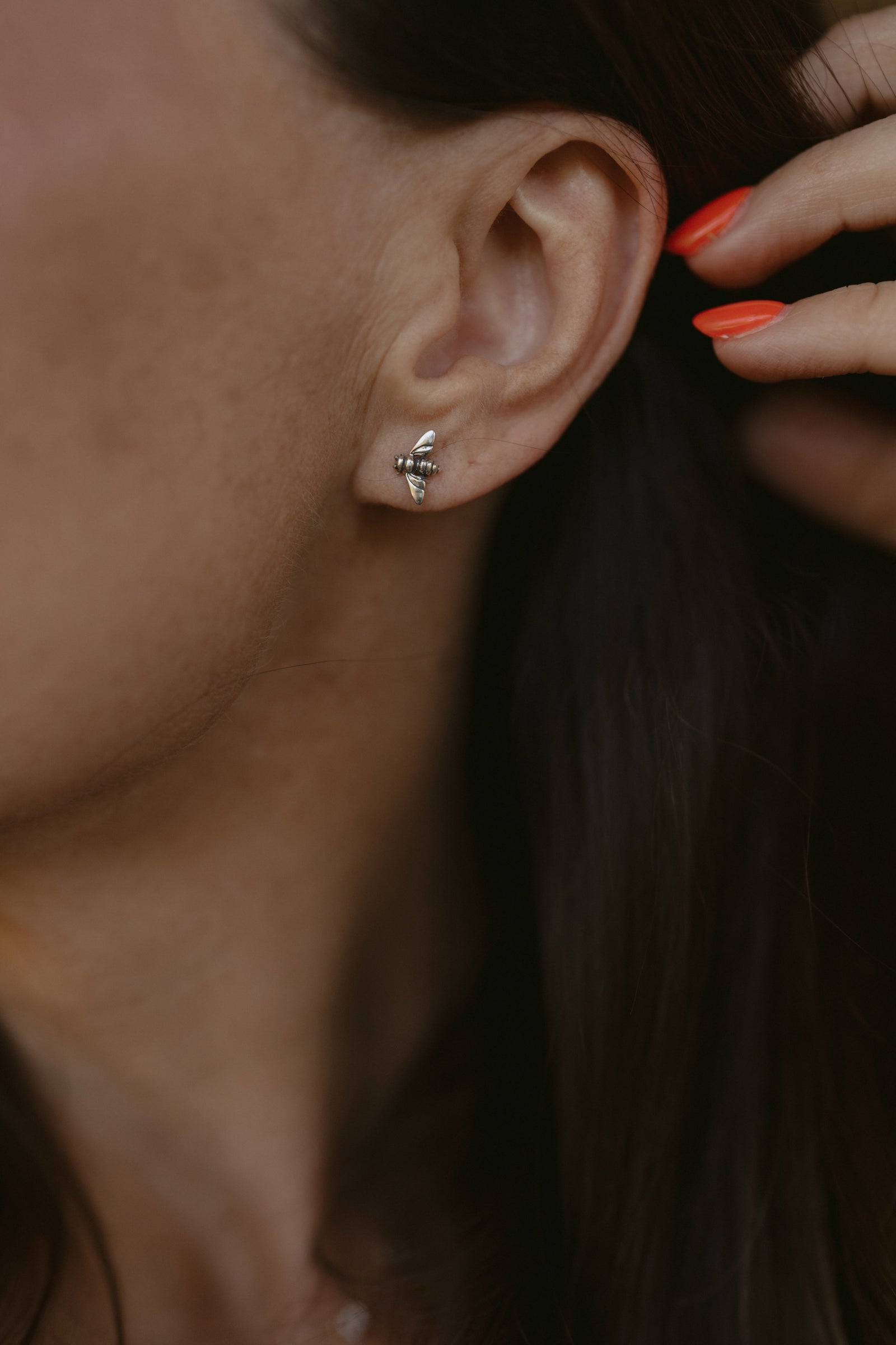 Buzzing Bee Studs