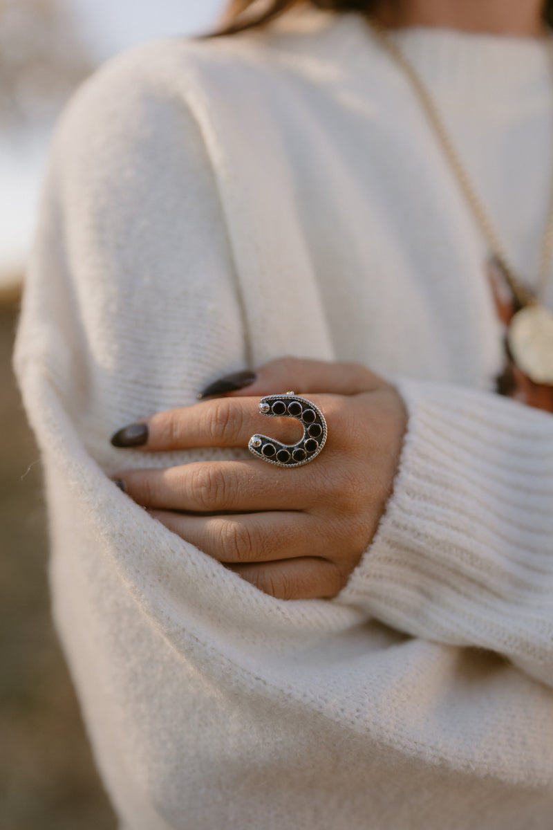 Ranch Hand Ring | Black Onyx